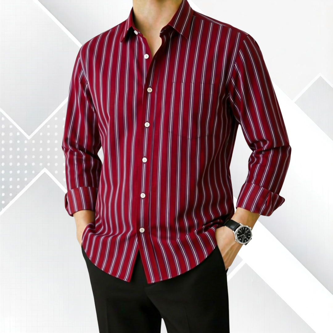 Stripe Formal Shirt