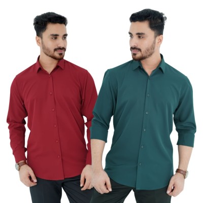 Maroon & SeaGreen (2pc)