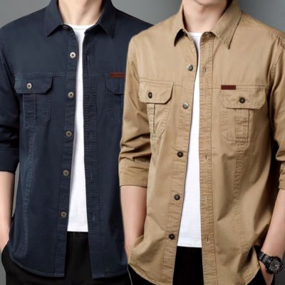 Panel Shirt Combo(2pc)