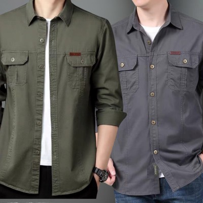 Panel Shirt Combo(2pc)