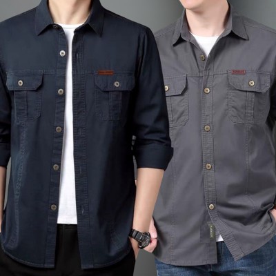 Panel Shirt Combo(2pc)