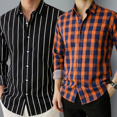Stripe Shirt Combo(2pc)