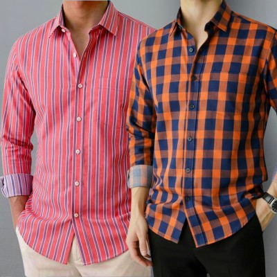 Stripe Shirt Combo(2pc)