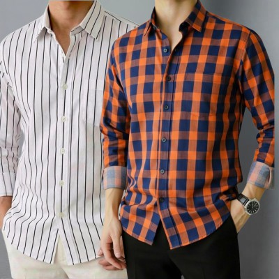 Stripe Shirt Combo(2pc)