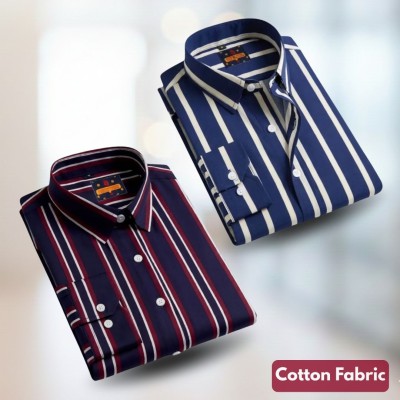 Stripe Shirt Combo(2pc)