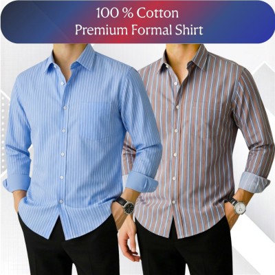 Stripe Shirt Combo(2pc)