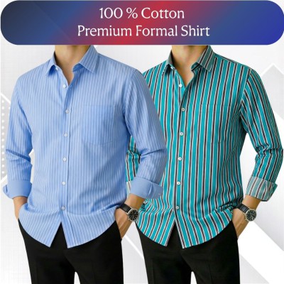 Stripe Shirt Combo(2pc)