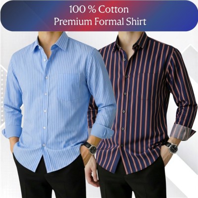 Stripe Shirt Combo(2pc)