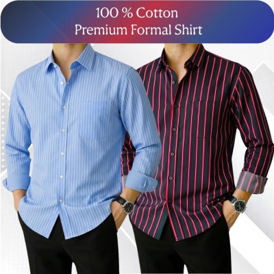 Stripe Shirt Combo(2pc)