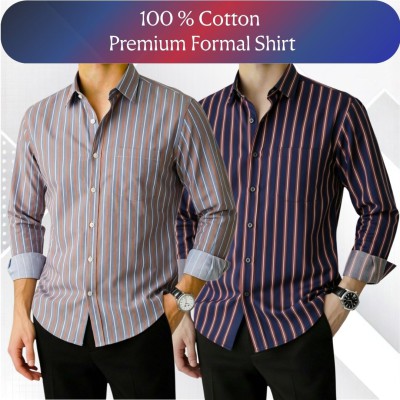 Stripe Shirt Combo(2pc)