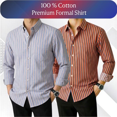 Stripe Shirt Combo(2pc)