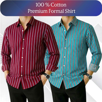 Stripe Shirt Combo(2pc)