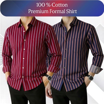 Stripe Shirt Combo(2pc)
