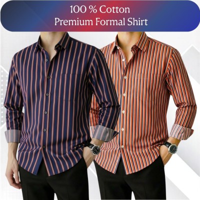 Stripe Shirt Combo(2pc)