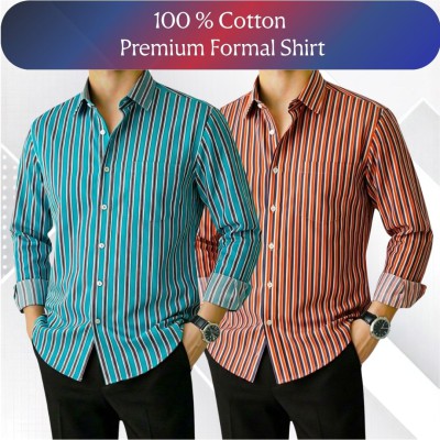 Stripe Shirt Combo(2pc)