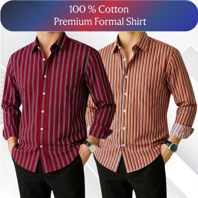 Stripe Shirt Combo(2pc)